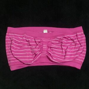 St. Eve Vintage Y2K Striped Bandeau Bra XL